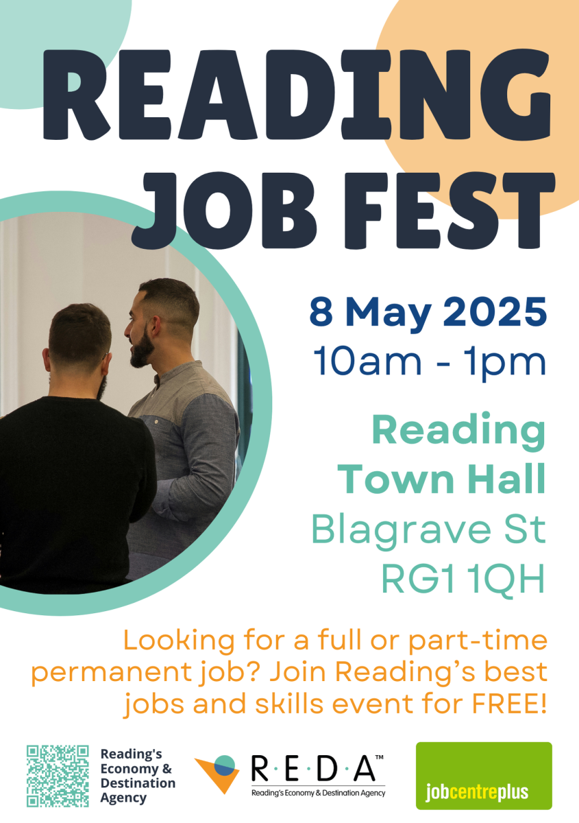 Reading Job Fest leaflet